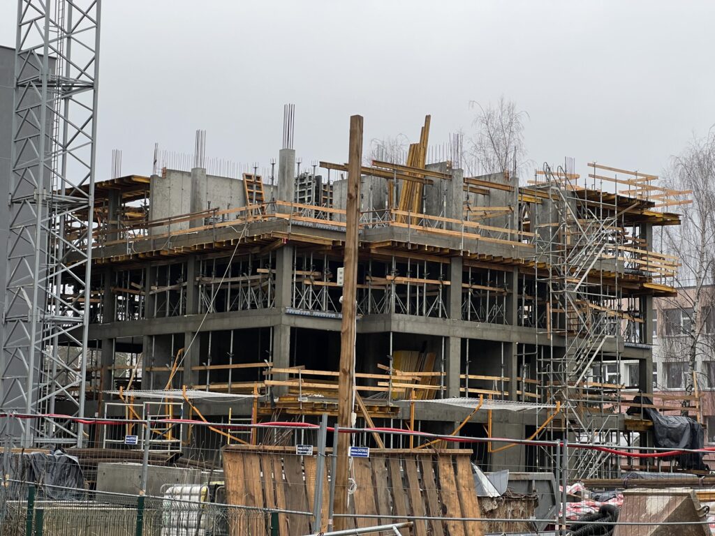 Laisvės 45A (Laisvės pr. 45A) - Multi apartment - construction photos