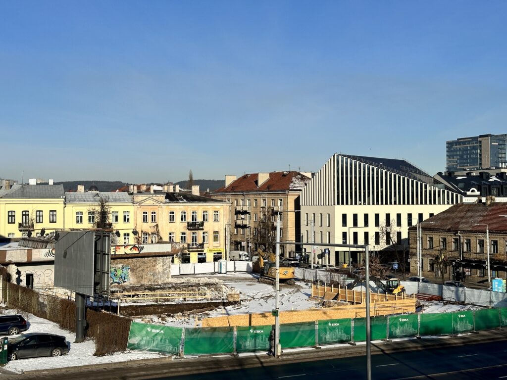 Jasinskio 2 (J. Jasinskio g. 2) - Office center - construction photos