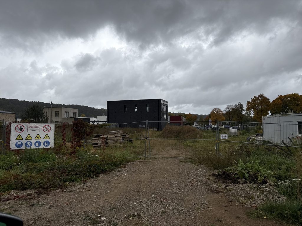 P. Leono g. 1 (P. Leono g. 1) - Non-food store - construction photos
