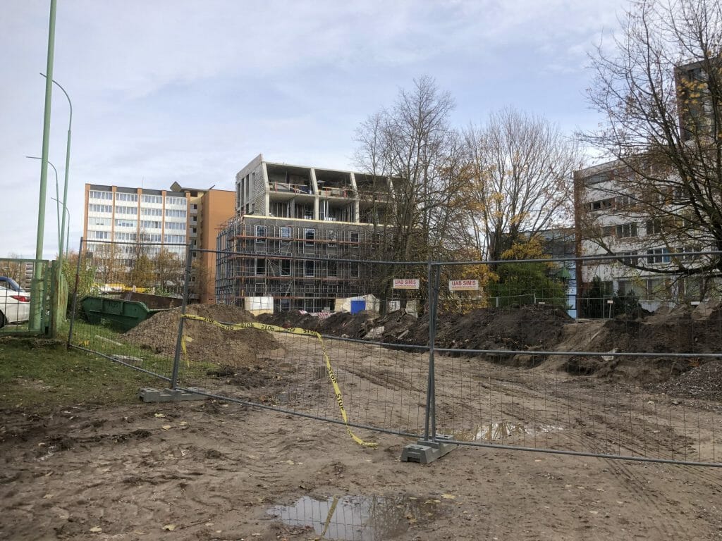 Taikos pr. 28A (Taikos pr. 28A) - Office center - construction photos