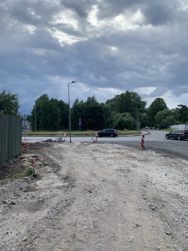 Velosipēdu ceļš Imanta - Daugavgrīva (Kleistu iela, Mazā Kleistu iela, Lielā iela, Flotes iela, Lēpju iela) - Bike path - construction photos