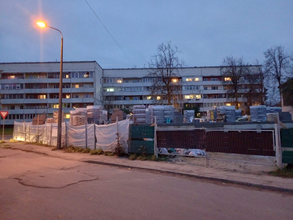 Vēja 33 (Vēja iela 33) - Multi apartment - construction photos