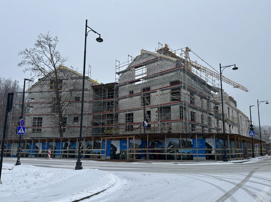 PAUPYS 10 etapas (Aukštaičių g. 31) - Multi apartment - construction photos