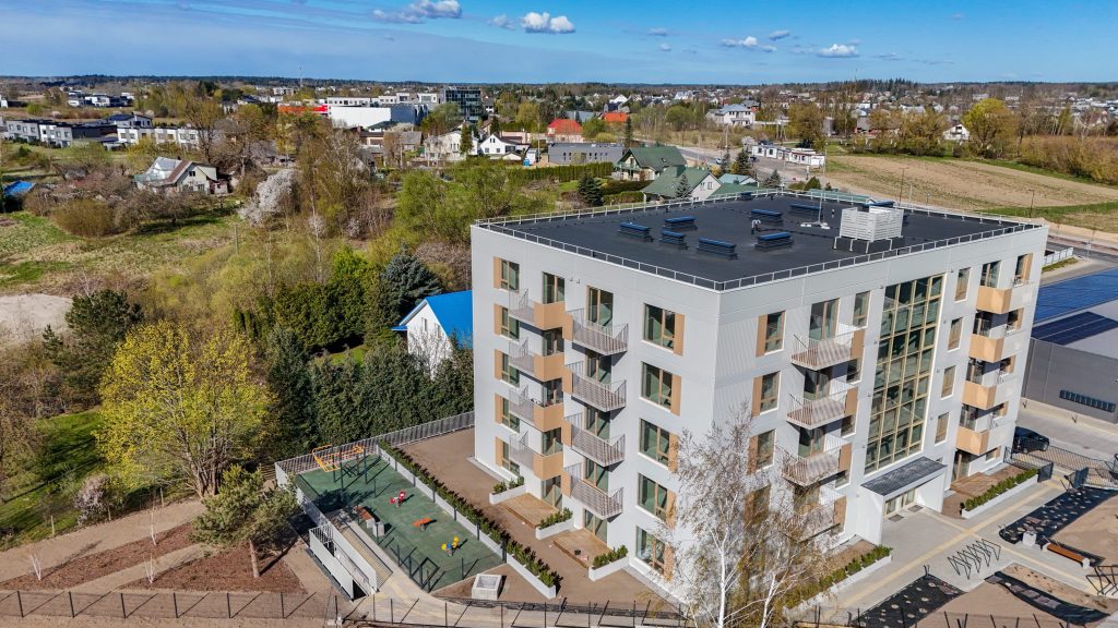Pašilaičių SOLO (Tarandės g. 2B) - Multi apartment - construction photos