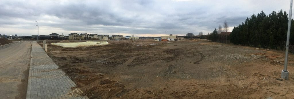 Bendorėlių slėnis (Blindžių g.) - Land plots - construction photos