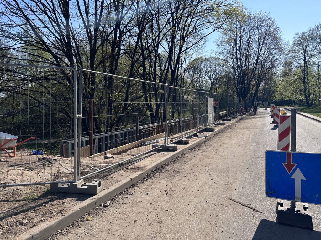 Tauro kalno parkas (V. Mykolaičio-Putino g.) - Park - construction photos
