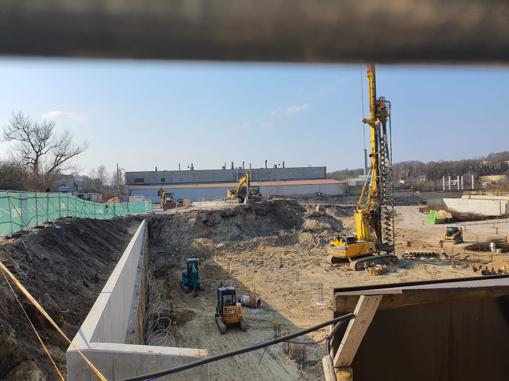 Vilnelės skverai 4 etapas (Manufaktūrų g. 7) - Multi apartment - construction photos