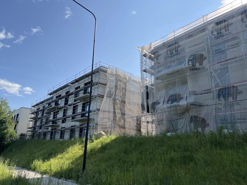 MO Garden 2 etapas (daugiabučiai) (Mozūriškių g. 230) - Multi apartment - construction photos