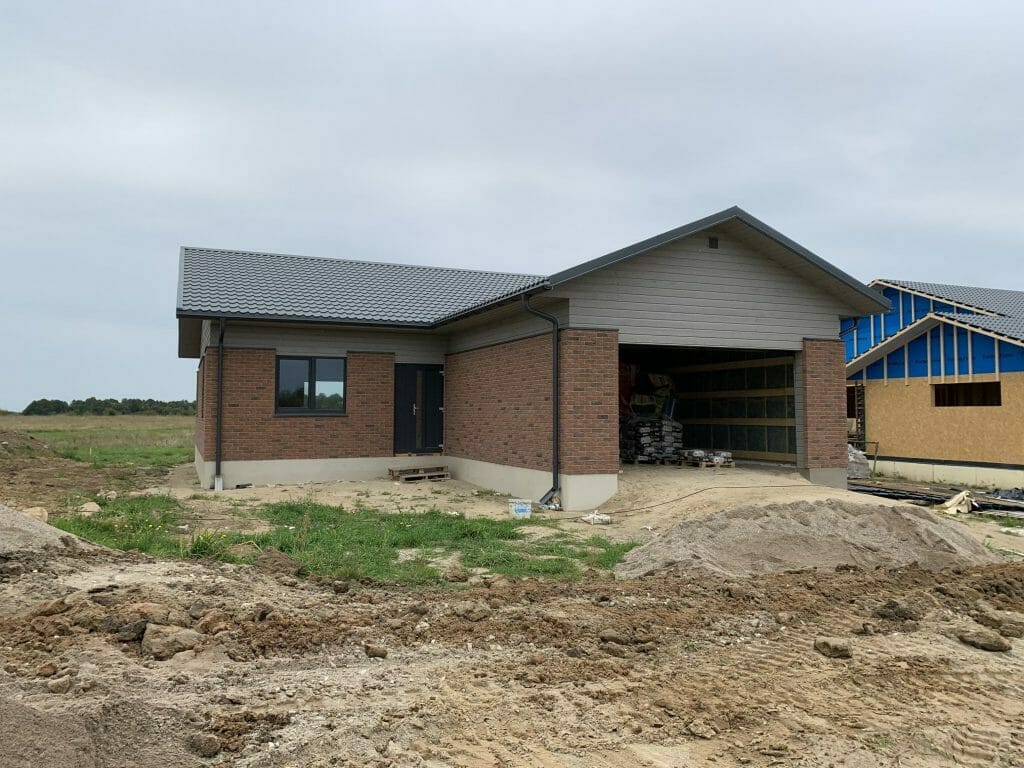 Saulės kalvos (Akacijų g. 1, 2, 3, 4, 5, 6, 7, 8, 9, 10, 11, 12, 13, 14, 15, 16, 17, 18, 19, 20, 21, Jazminų g. 1, 3, 5, 7, 9, 11, 13, 15, 17) - Private house community - construction photos