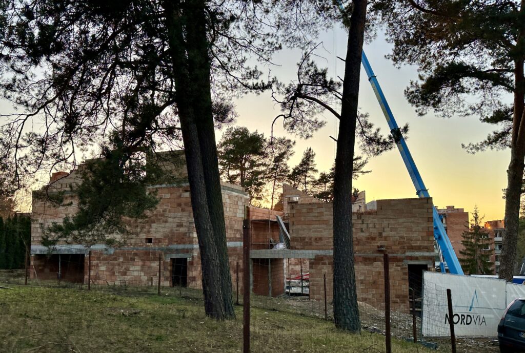 Lentupio g. 21 (Lentupio g. 21) - Row housing - construction photos