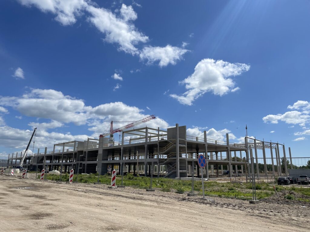 Teltonika High Tech Hill 2 etapas (elektronikos surinkimo gamykla) (Svylos g. 16) - Light manufacturing - construction photos