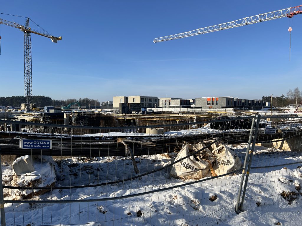 Kvepia mėtom (Mozūriškių g. 2) - Multi apartment - construction photos