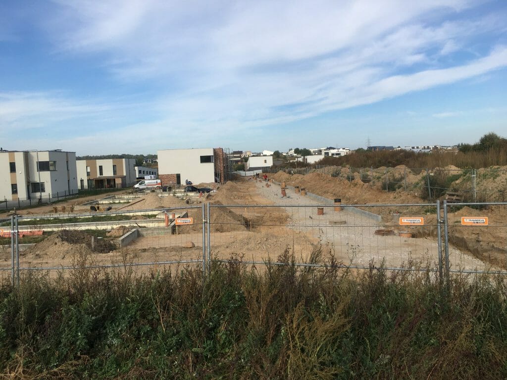 Kalnėnų slėnis 4 etapas (Lyvių g. 29) - Row housing - construction photos