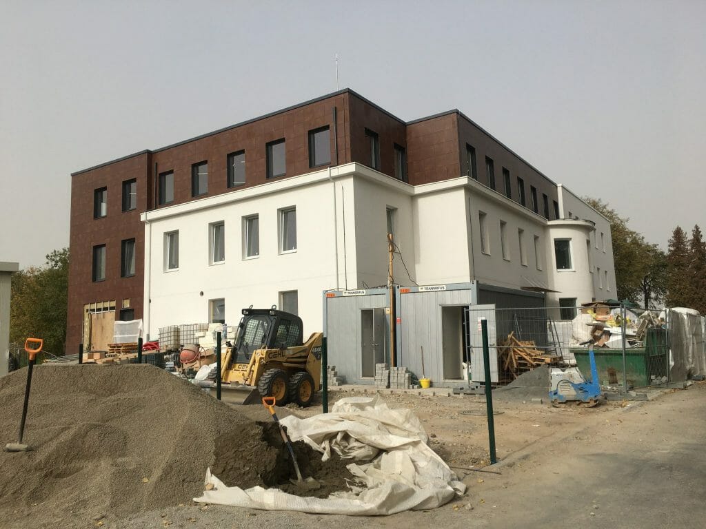 Europos pr. 96 (Europos pr. 96) - Office center - construction photos