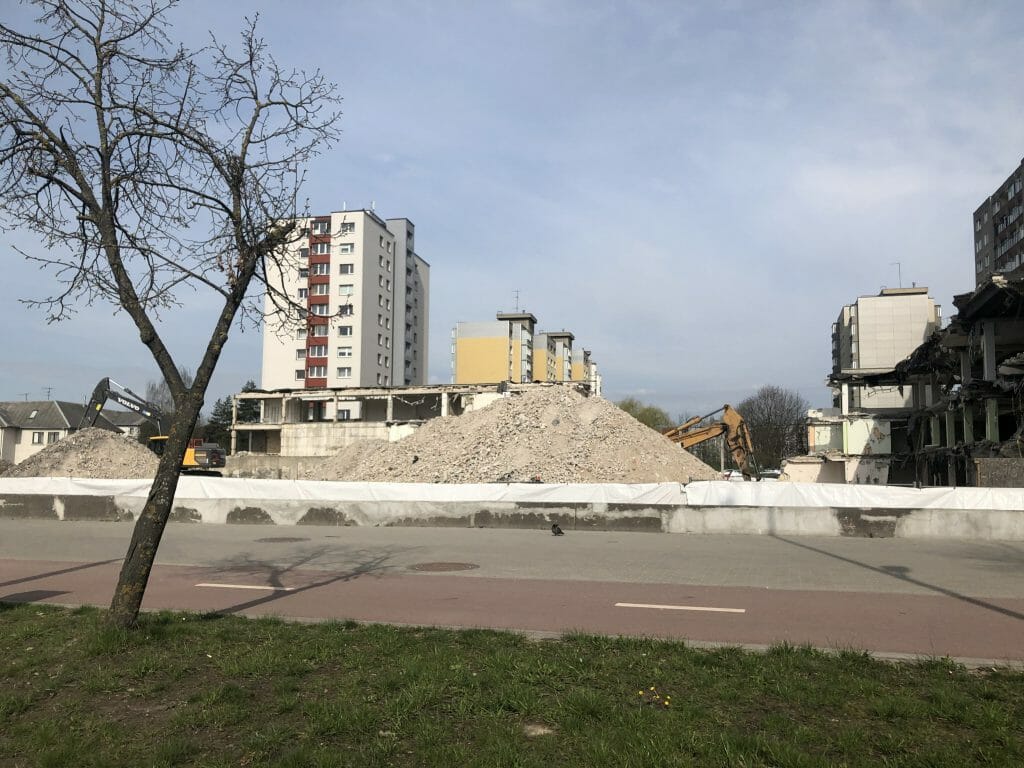 Savanorių pr. 375 (Savanorių pr. 375) - Büroohoone, Kaubanduskeskus - ehituse fotod