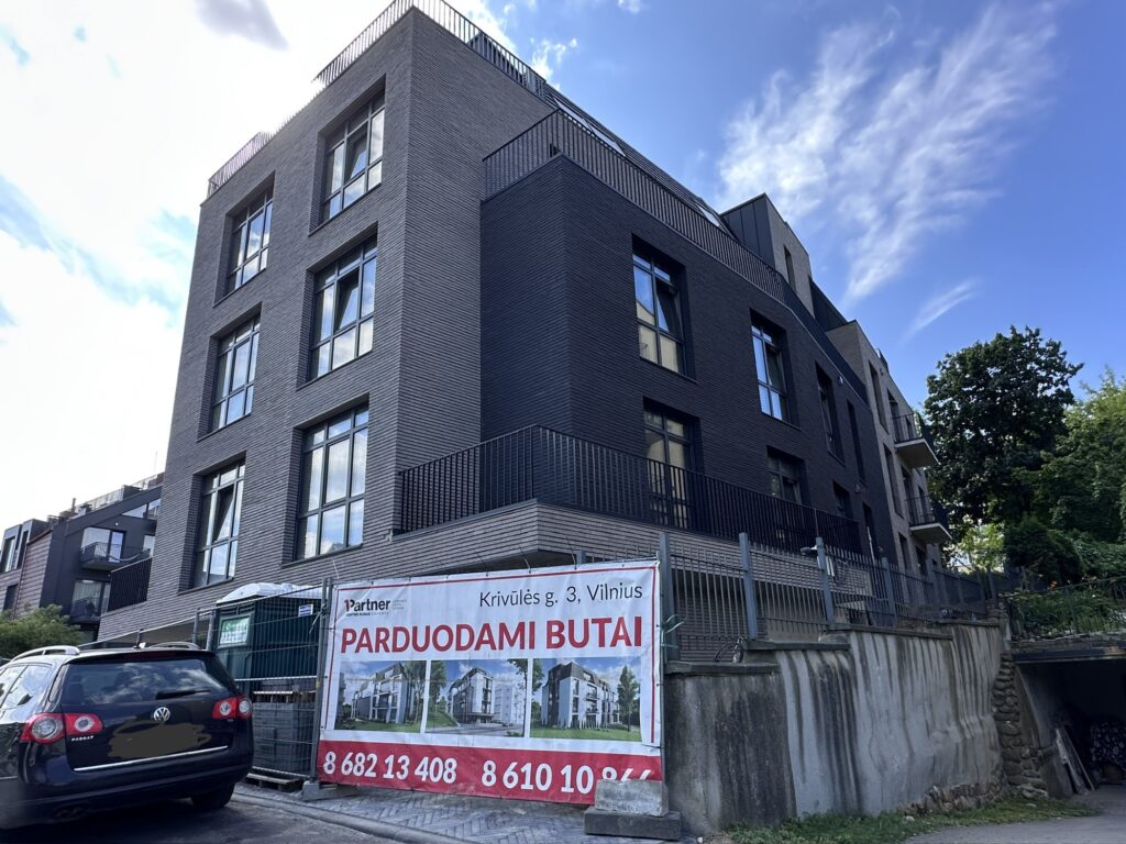 Krivūlės g. 3C (Krivūlės g. 3C) - Daugiabutis - statybų nuotraukos