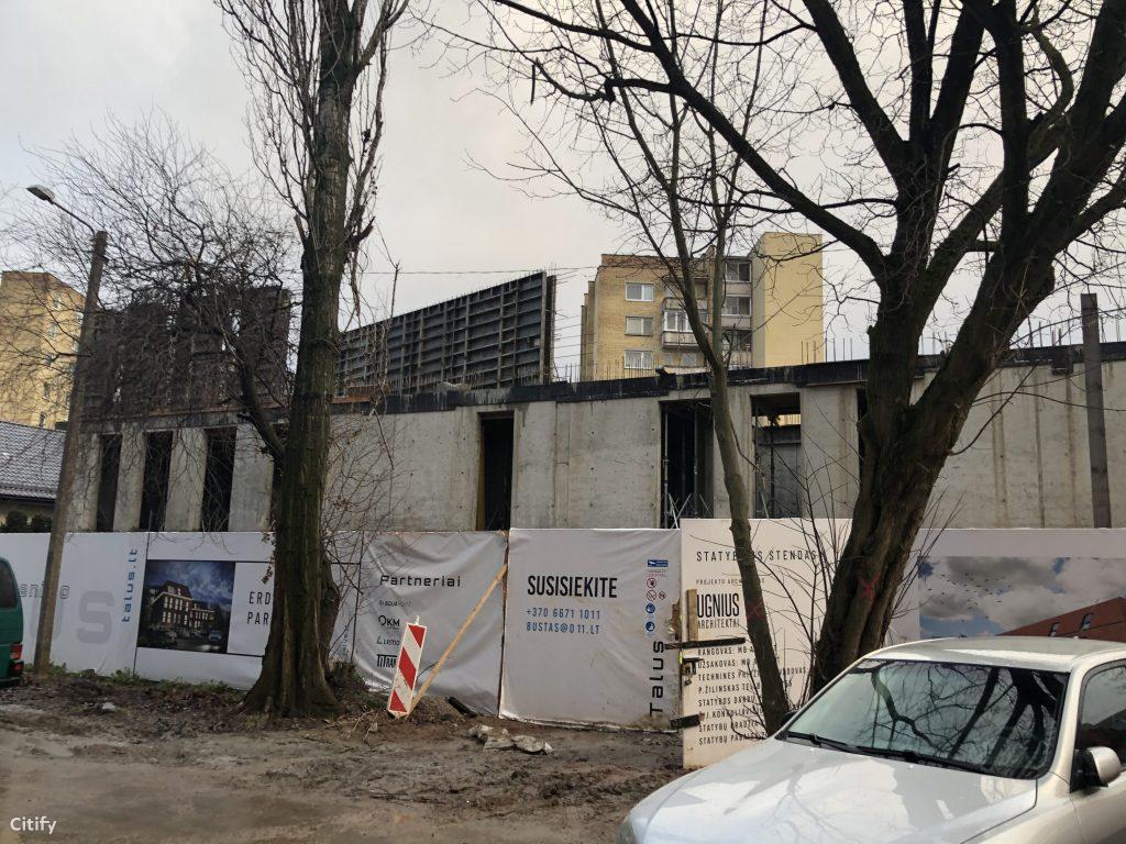 LIUTAURO TALUS (Liutauro aklg. 20) - Multi apartment - construction photos
