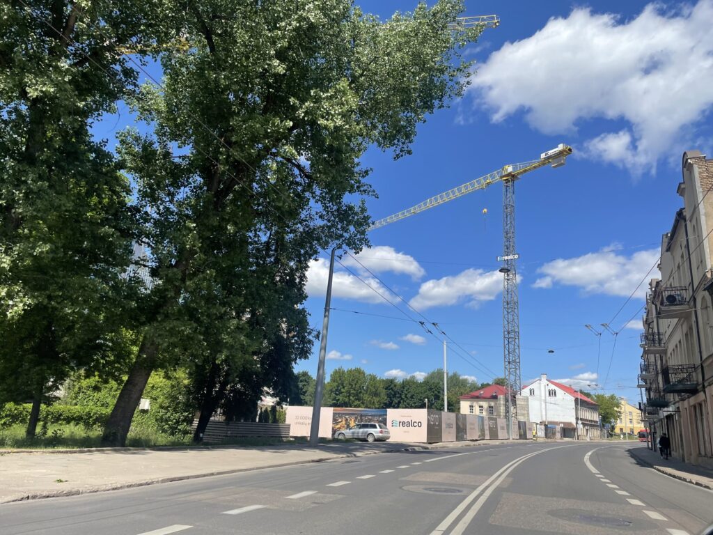 HERO (Lvivo g. 21) - Office center - construction photos