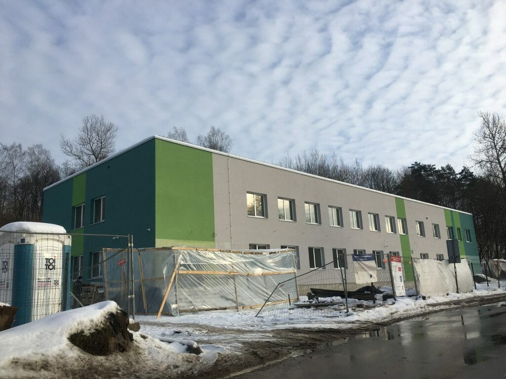 Vilniaus nakvynės namai (A. Kojelavičiaus g. 50) - Specialized care center - construction photos