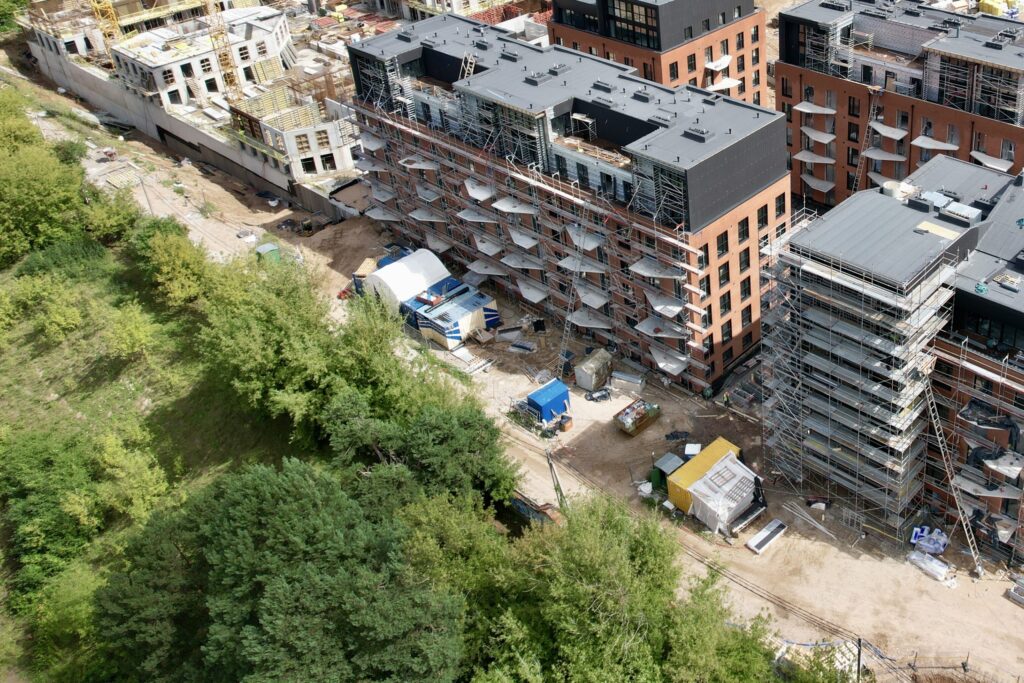reVINGIS River Space (Geležinio Vilko g. 2) - Multi apartment - construction photos
