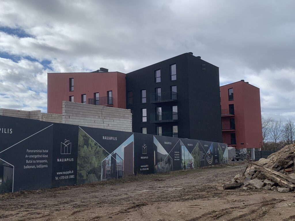 Naujapilis 1 etapas (Amsterdamas, Atėnai, Lisabona) (Žeimenos g. 147) - Multi apartment - construction photos
