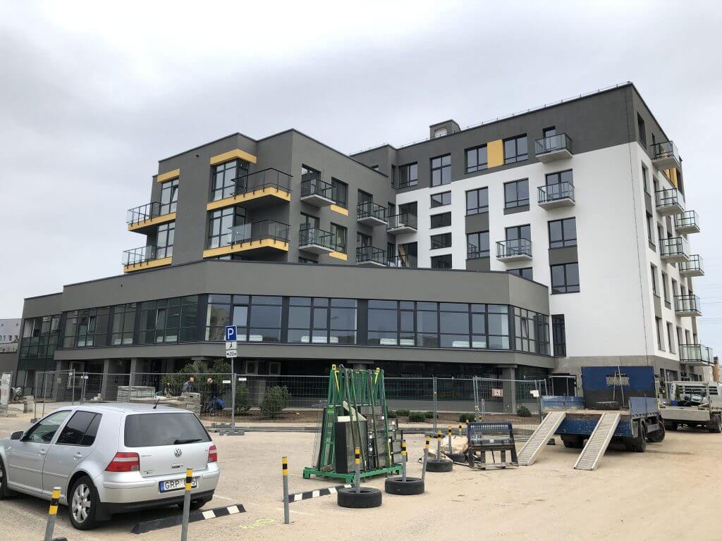 Laisvės 77 (Laisvės pr. 77) - Multi apartment - construction photos