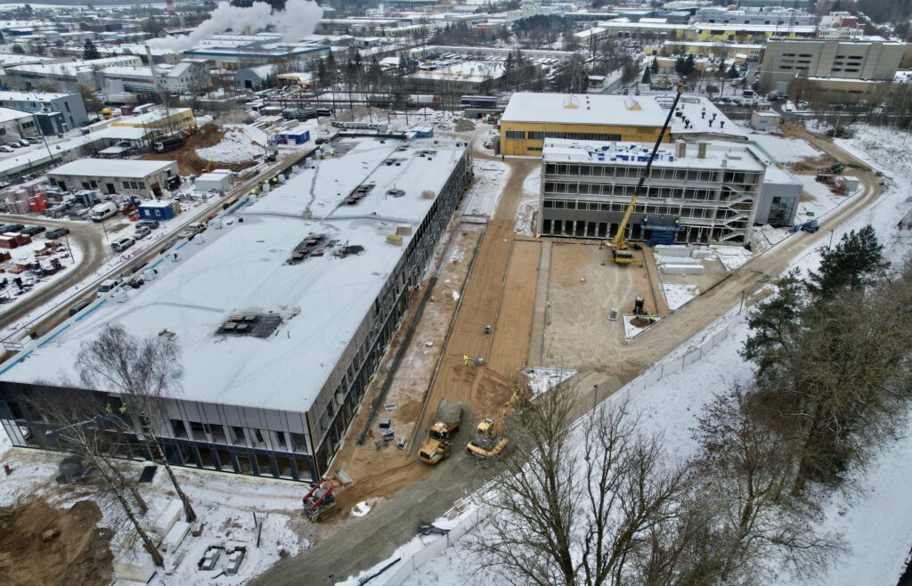 eMarket City 1 etapas (Eišiškių pl. 36) - Shopping center, Warehouse / Distribution center - construction photos