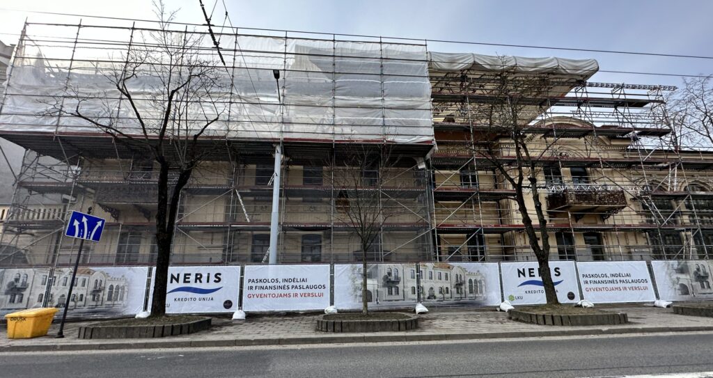 Radvilų valda Žygimantų g. 3 (Žygimantų g. 3) - Office center - construction photos