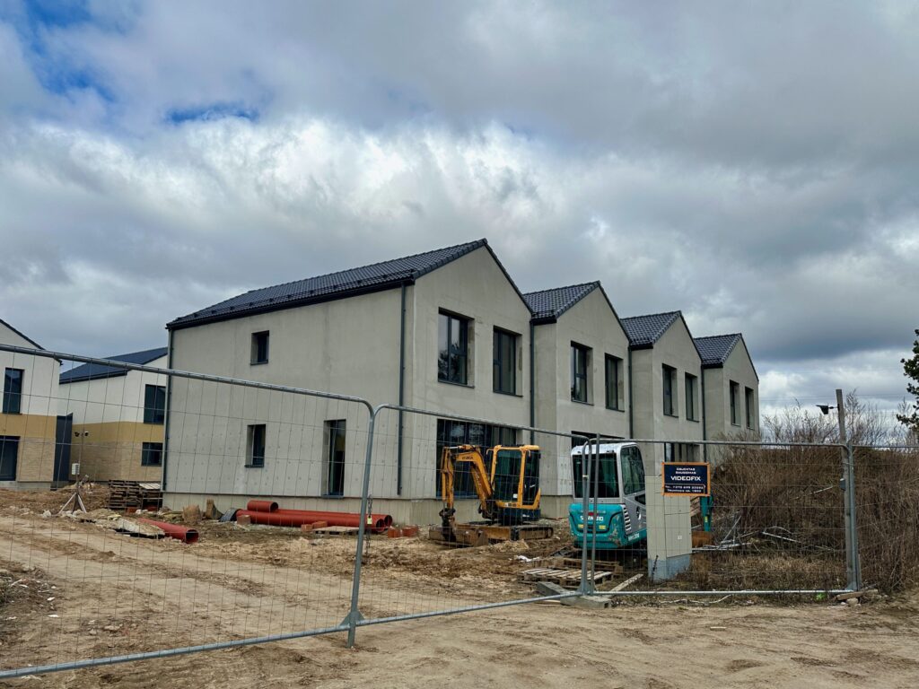 Kalnėnų namai (Keltų g. 10, 12, 18) - Row housing - construction photos