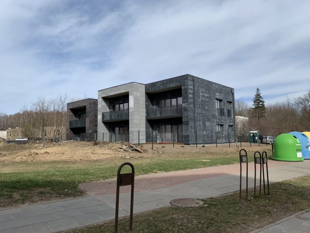 Paraštės (Prano Ancevičiaus g. 6) - Row housing - construction photos