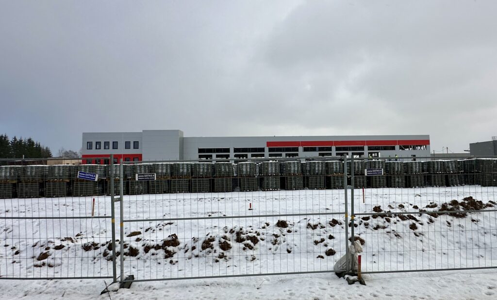 Vilties g. 15 (Vilties g. 15, Kuprioniškių k., Nemėžio sen.) - Warehouse / Distribution center - construction photos