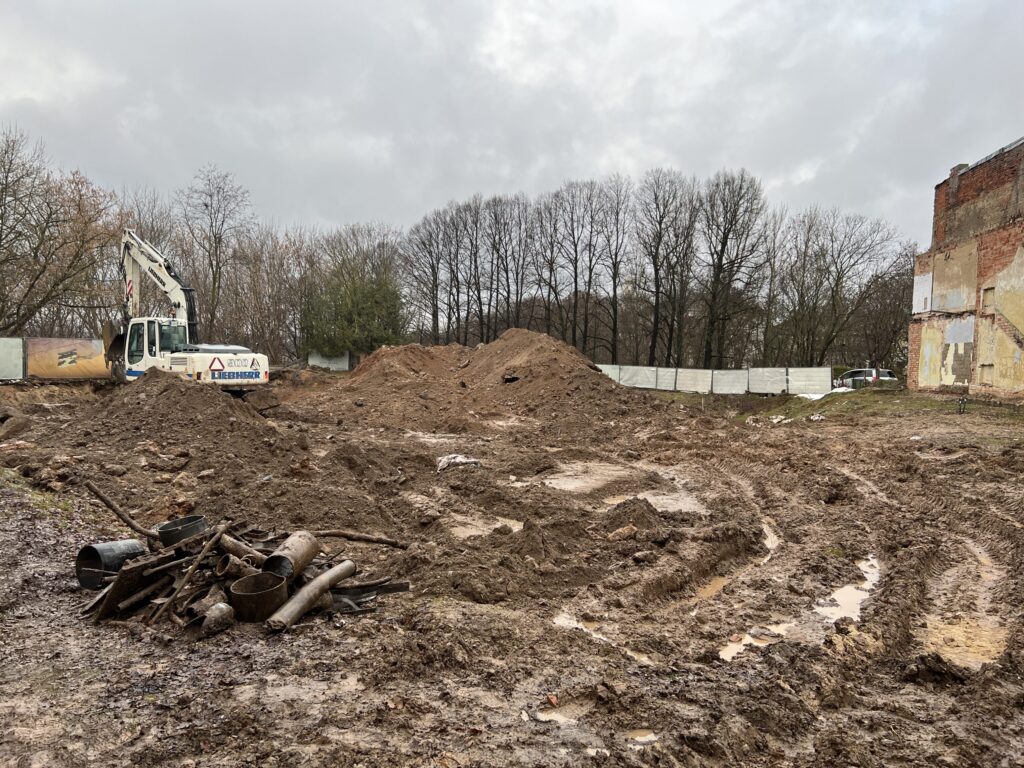 Kauko vilos (Kauko al. 2) - Multi apartment - construction photos