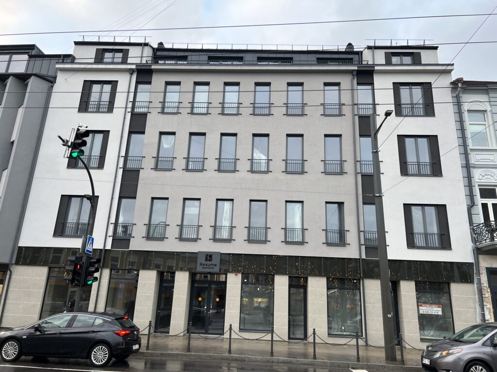 LA AVENUE (E. Ožeškienės g. 3) - Multi apartment - construction photos