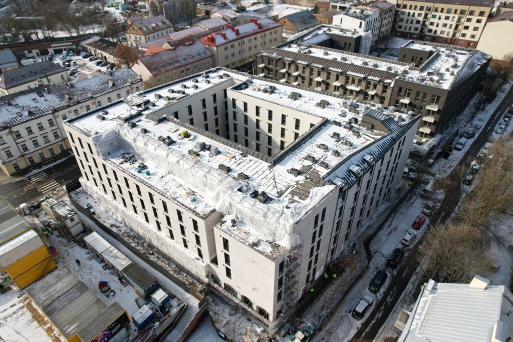 SOLO SOCIETY City House Vilnius (Šv. Stepono g. 33) - Co-living - construction photos