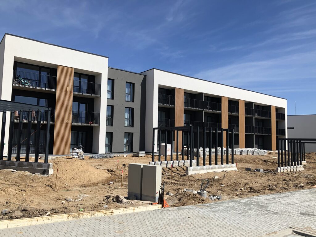 Gilužio rivjera 5 etapas (Gilužio g. 47, 55, 63) - Multi apartment - construction photos