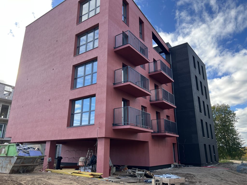 Naujapilis 3 etapas (Barselona) (Žeimenos g. 147) - Multi apartment - construction photos