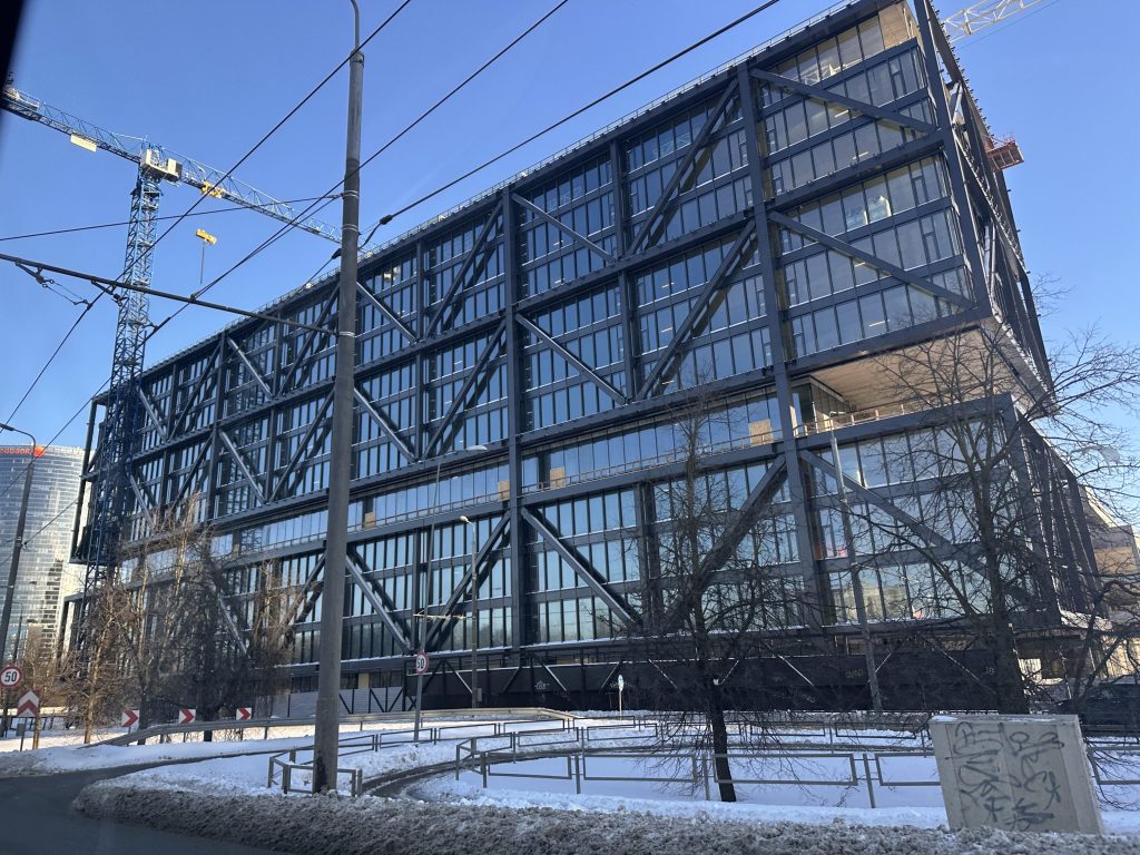 Preses Nama Kvartāls - 1. kārta (Balasta dambis 2) - Biroju centrs - būvdarbu attēli