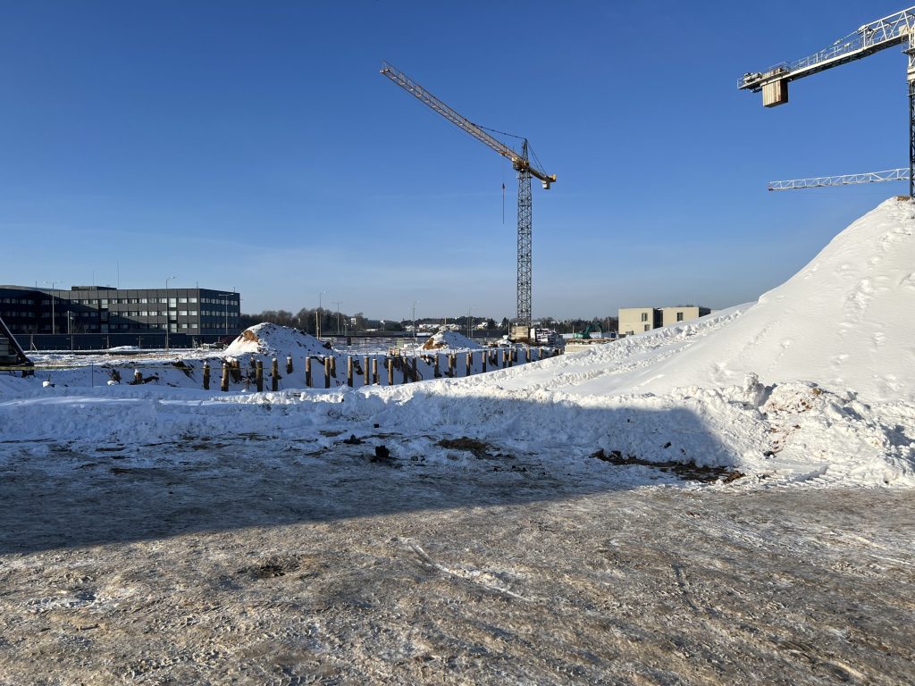 Kvepia mėtom (Mozūriškių g. 2) - Multi apartment - construction photos
