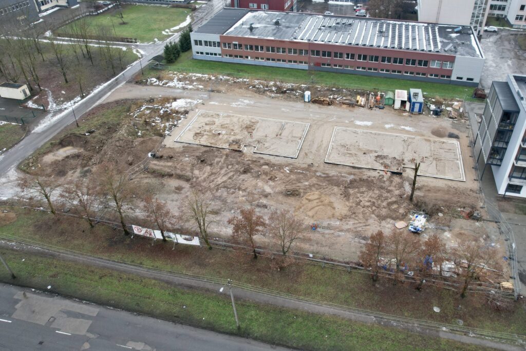 Naujoji Dainava 3 etapas (Garažų g. 21) - Multi apartment - construction photos