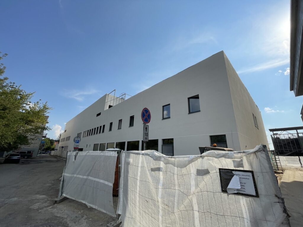 Vilniaus STEAM centras (Konstitucijos pr. 12A) - Primary and secondary education - construction photos