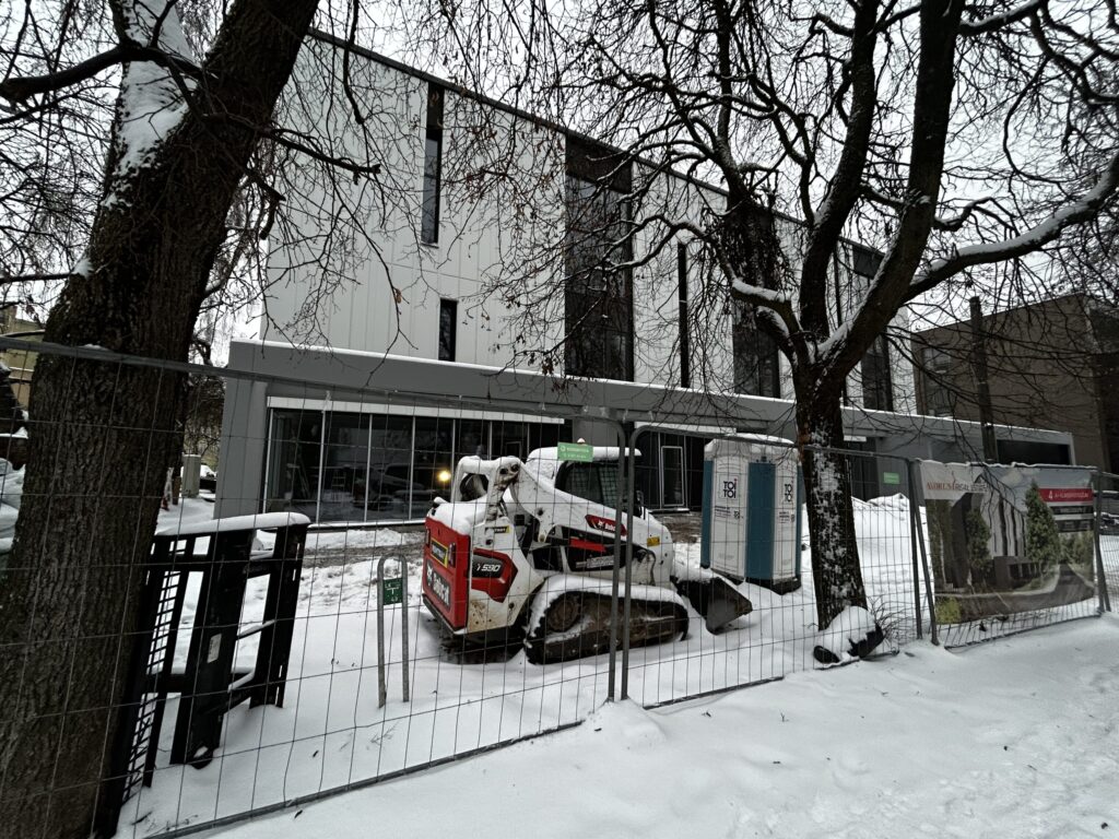 Lūšių 19 (Lūšių g. 19) - Row housing - construction photos