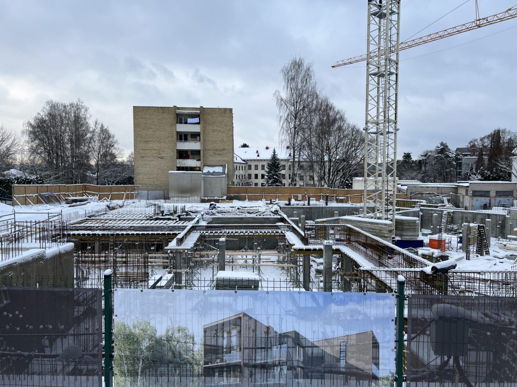 Žvėryno personos (Blindžių g. 24A) - Daudzdzīvokļu nams - būvdarbu attēli