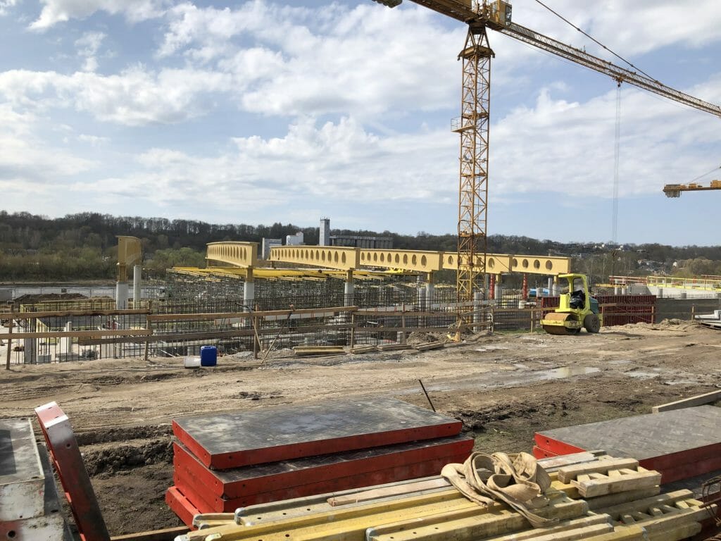 "Žalgirio" vandens sporto centras (Karaliaus Mindaugo pr. 50) - Pool - construction photos