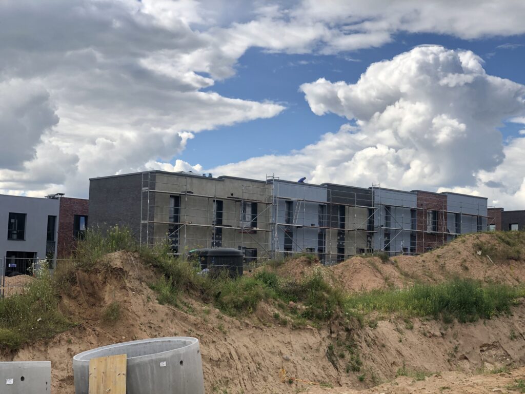 PaJustis 2 etapas (sublokuoti namai) (Mozūriškių g. 190) - Row housing - construction photos