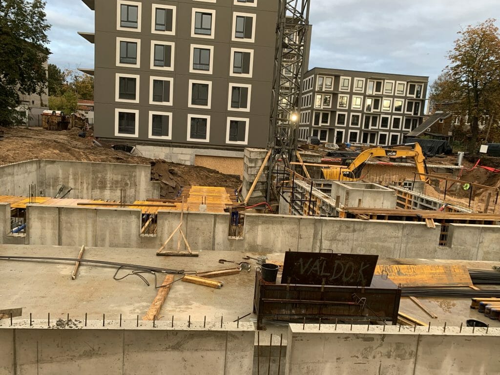 Liveup 2 etapas (Naugarduko g. 62) - Multi apartment - construction photos