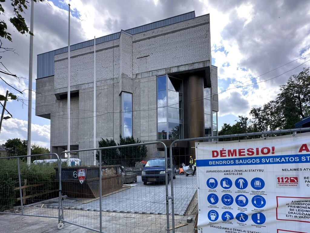 Vilniaus kongresų rūmai (Vilniaus g. 6-1) - Concert hall - construction photos