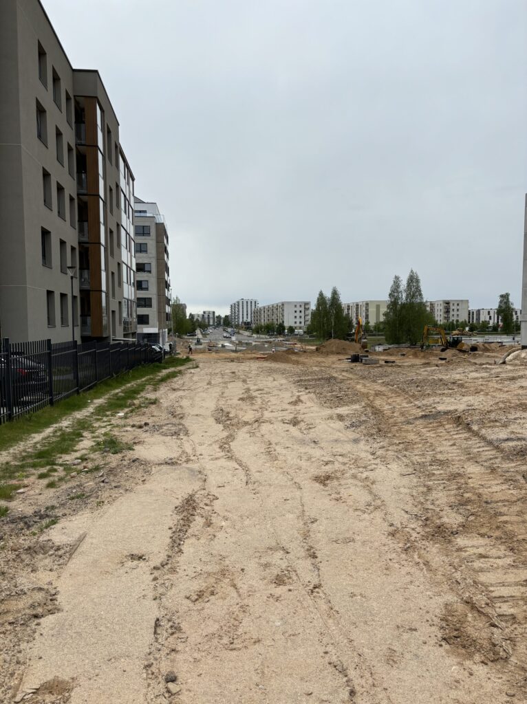 Karaliaučiaus g. nuo Pilaitės pr. iki M. Mažvydo g. (Karaliaučiaus g.) - Bike path, Street - construction photos