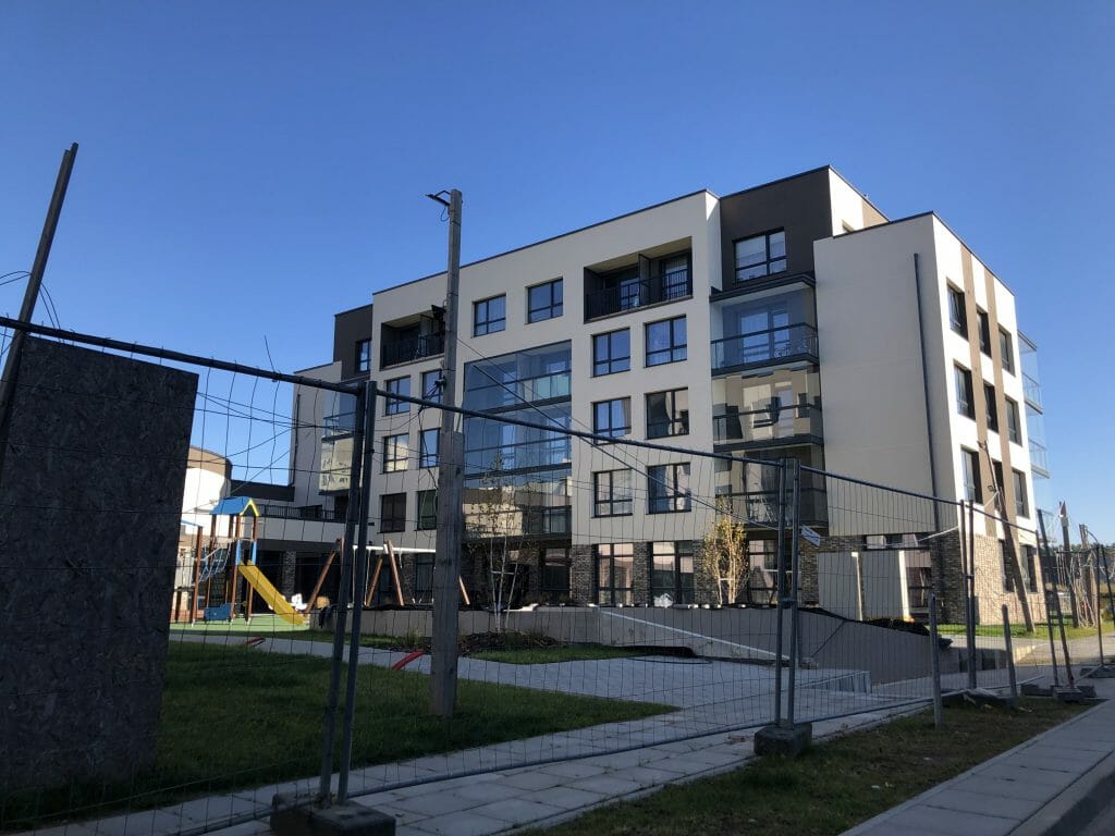 Bitėnų oazė 1-2 etapai (Bitėnų g. 3D, 1B) - Multi apartment - construction photos