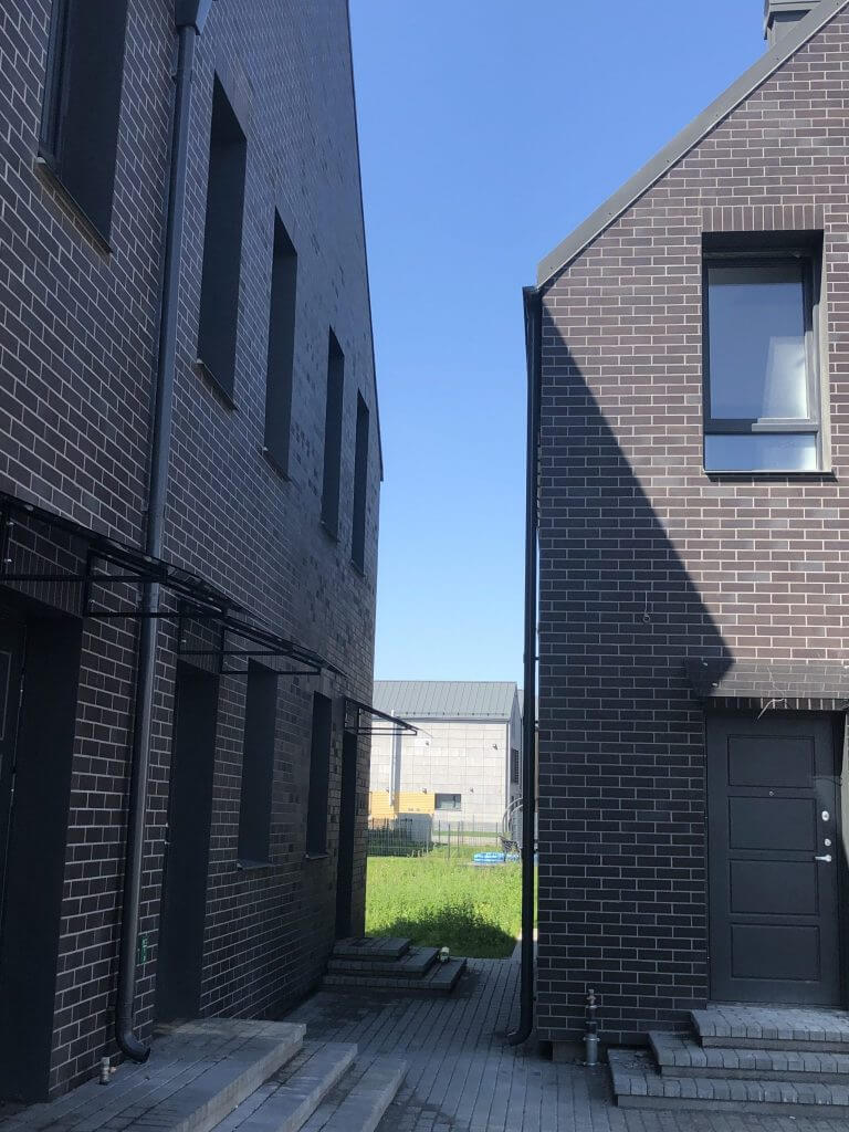 Kalnėnų panorama (Kašubų g.) - Row housing - construction photos