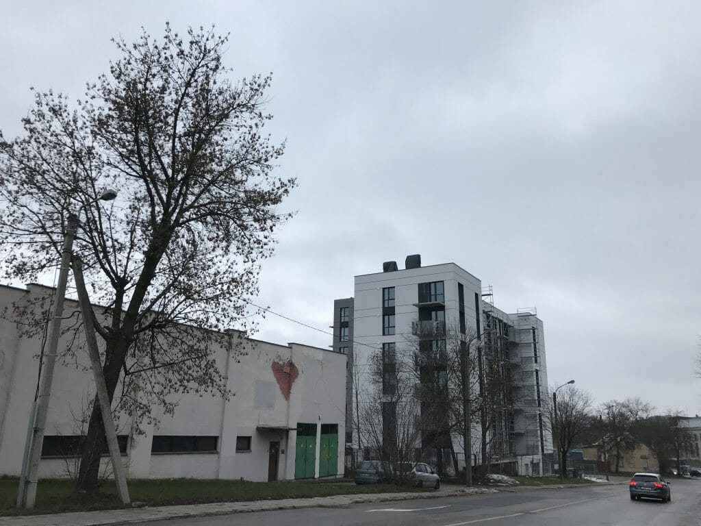 Storyline (Algirdo g. 85) - Multi apartment - construction photos